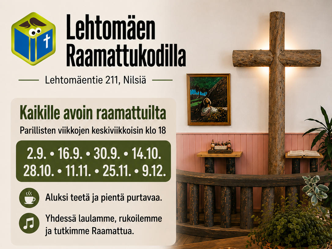 Raamattuillat – syksy 2026